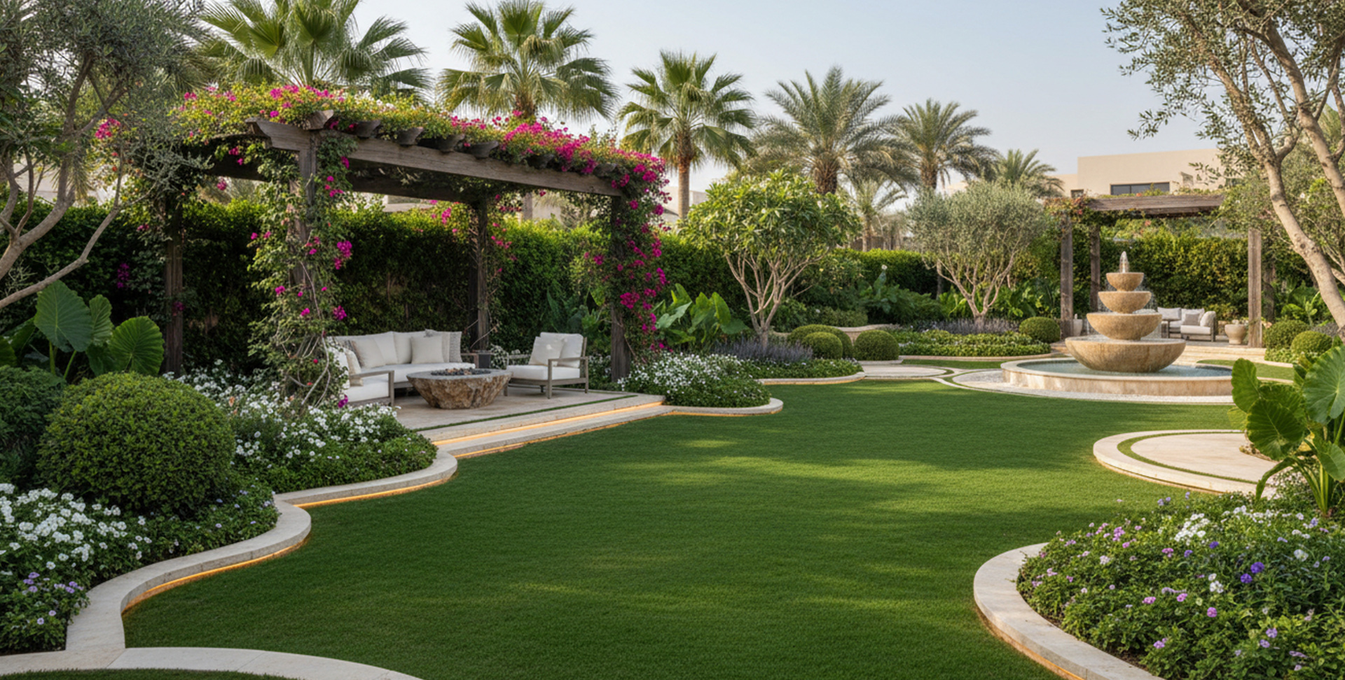 Comprehensive Garden Design Services in Dubai