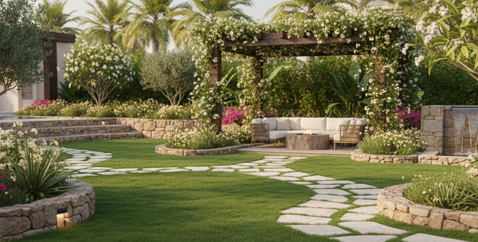 Residential Garden Landscaping in Dubai