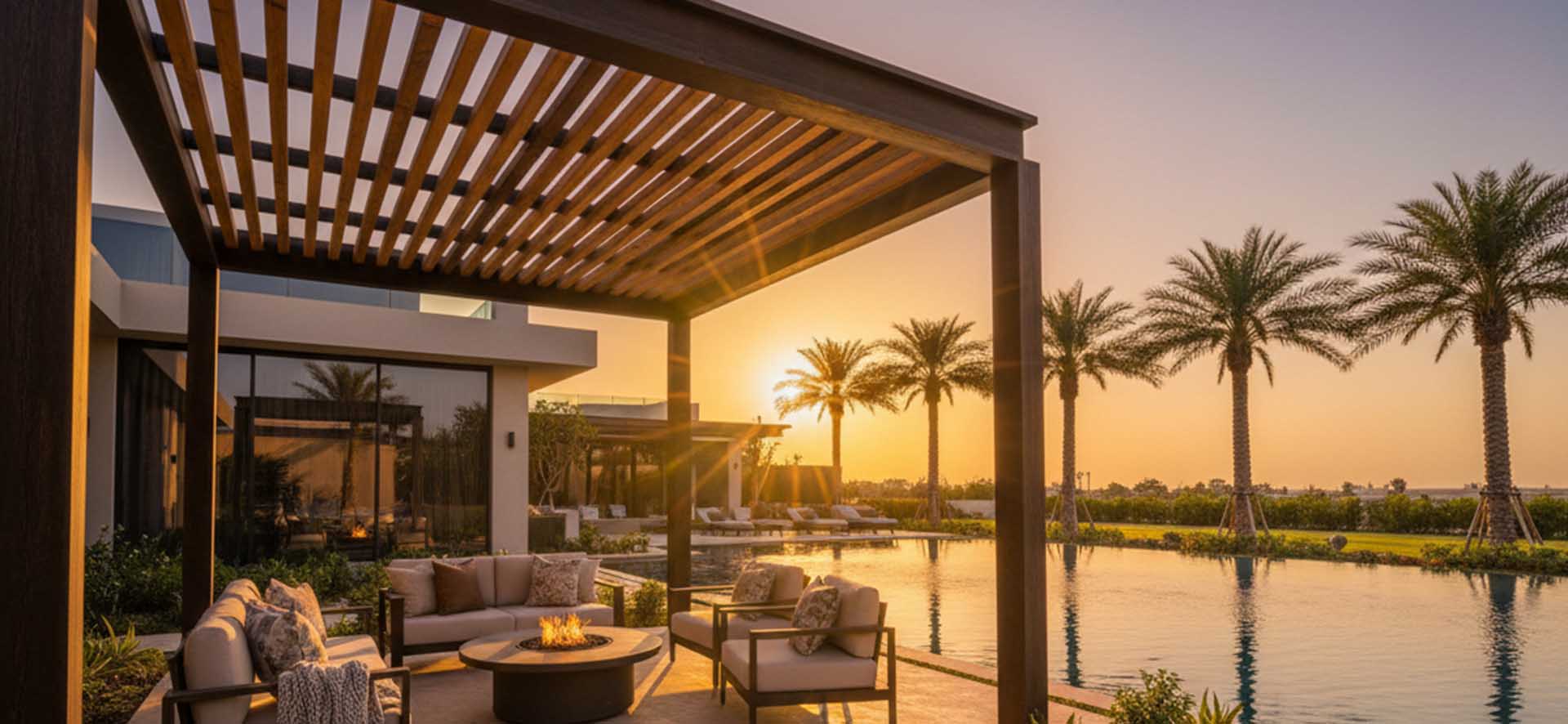 Custom Made Pergolas in Dubai